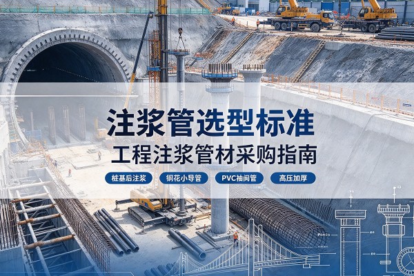 东乡注浆管选型标准